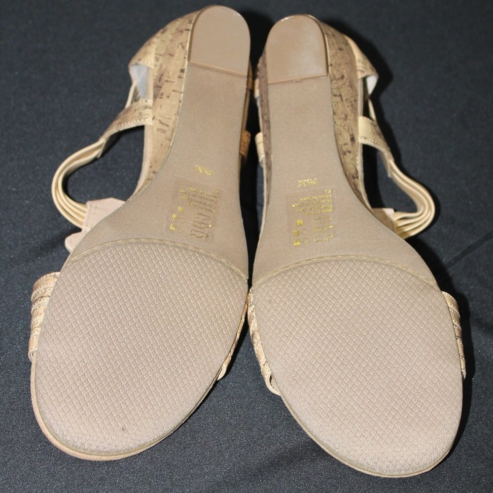 New York Transit Cork Wedge Sandals - Picture 7 of 11